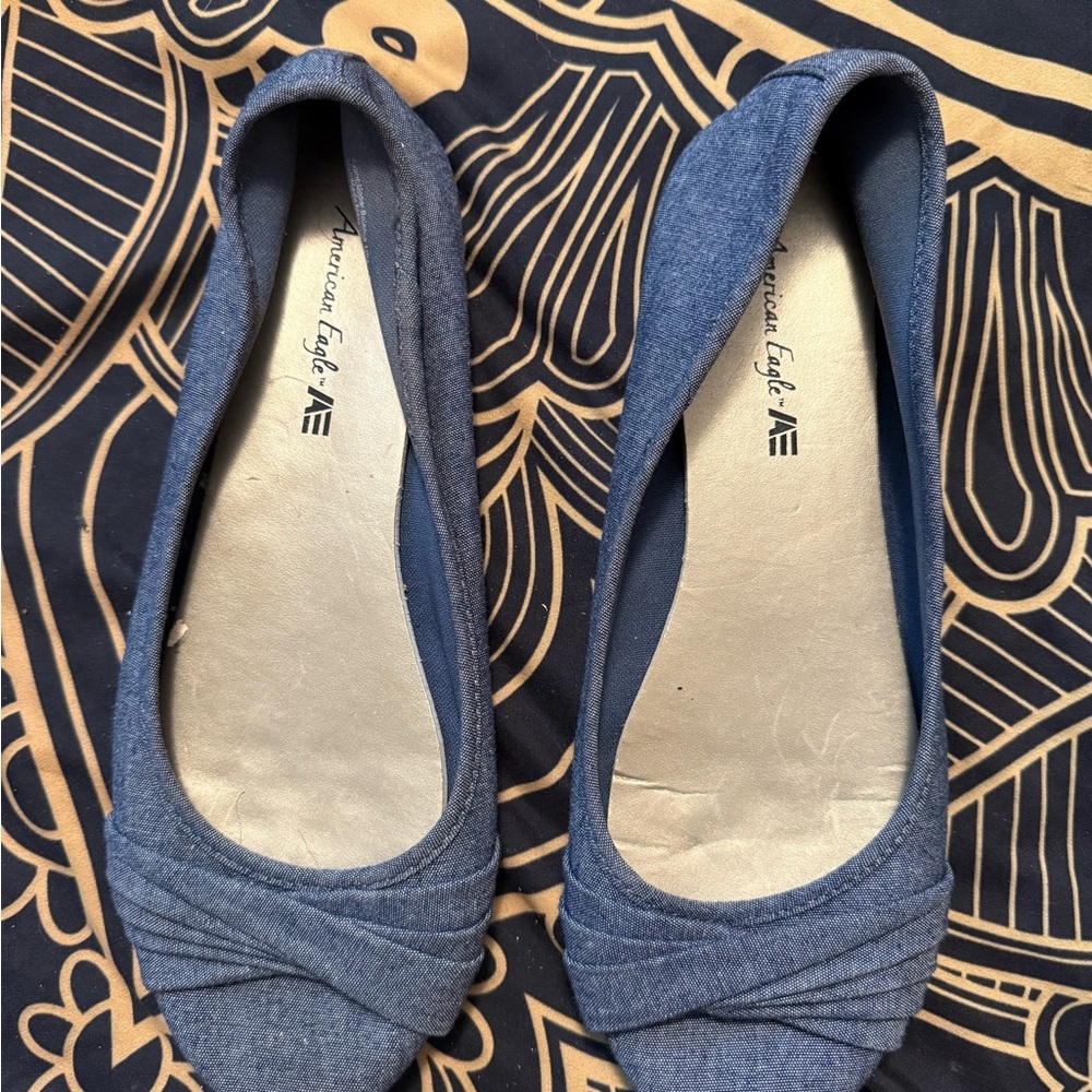 American Eagle Outfitters Women's Jean Flats